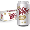Caffeine Free Diet Dr Pepper Soda, 12 fl oz Cans, 12-Pack