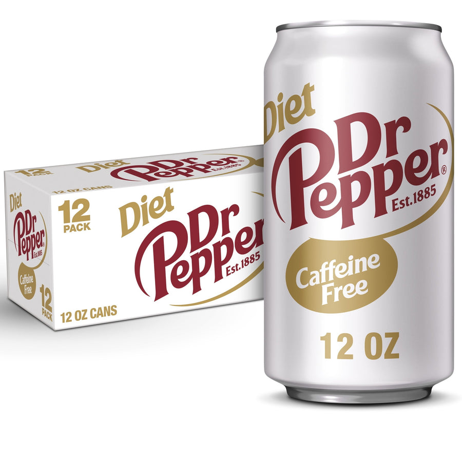 Caffeine Free Diet Dr Pepper Soda W3