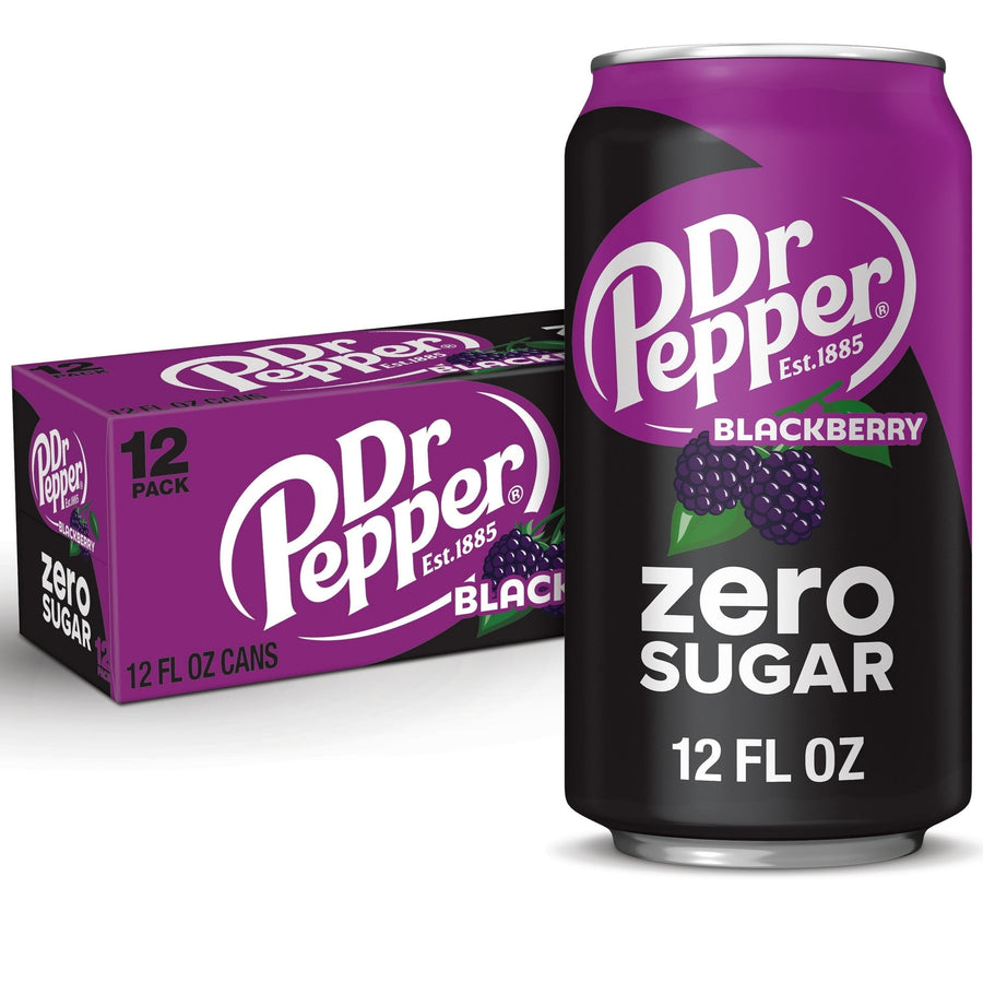 Dr Pepper Blackberry Zero Sugar Soda J2