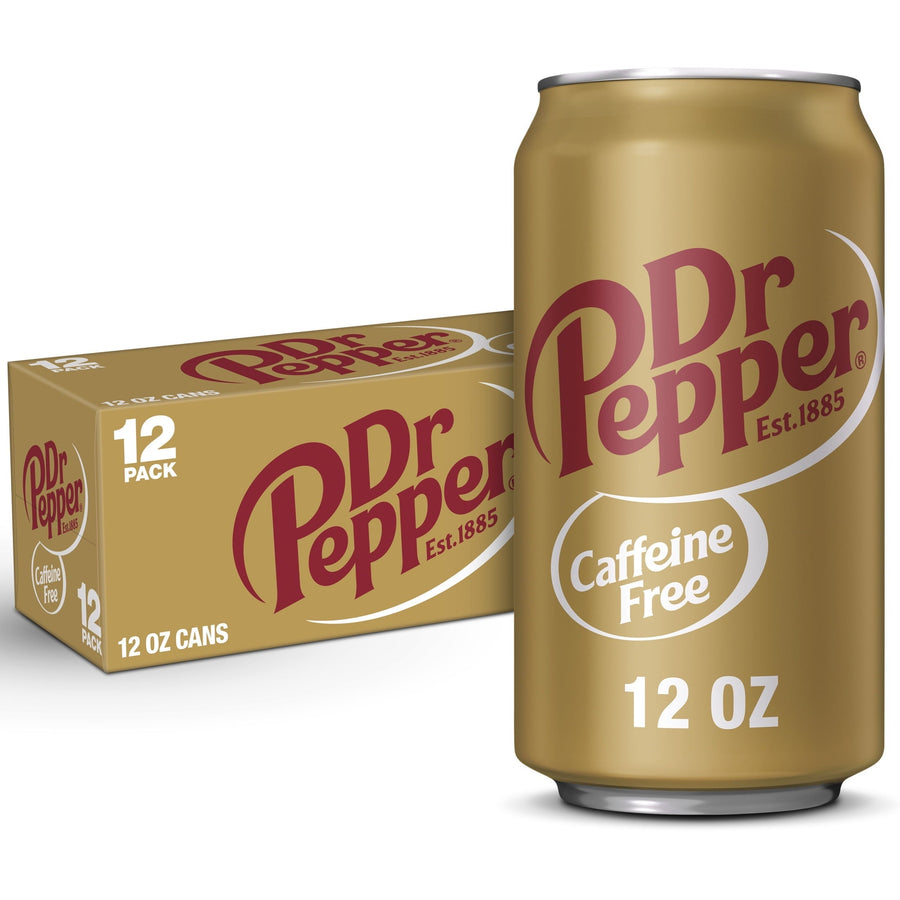 Dr Pepper Caffeine Free Soda X8
