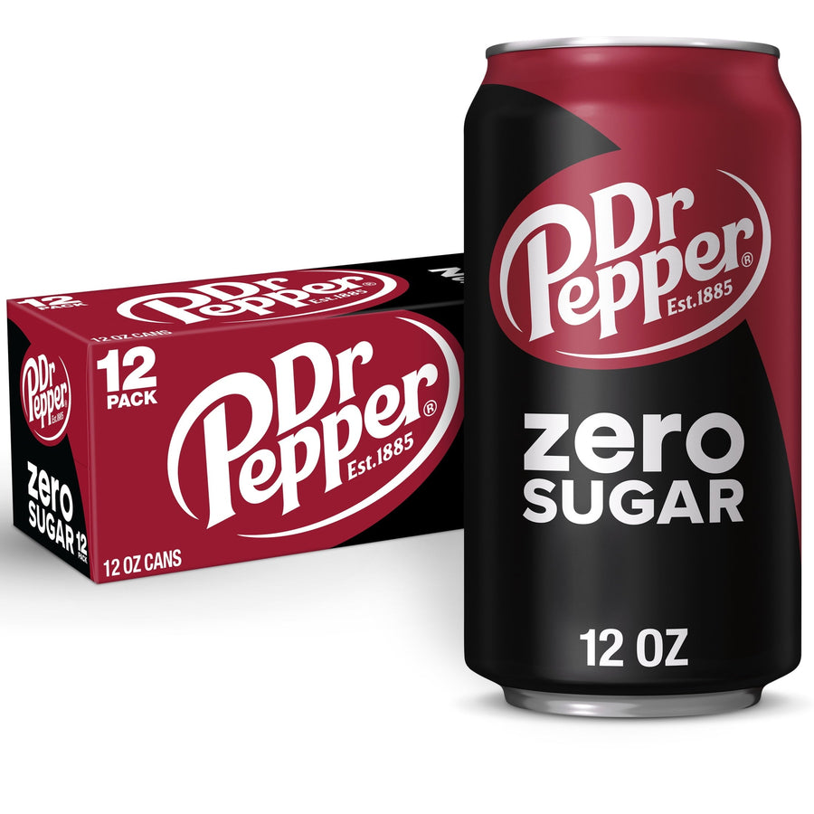 Dr Pepper Zero Sugar Soda F8
